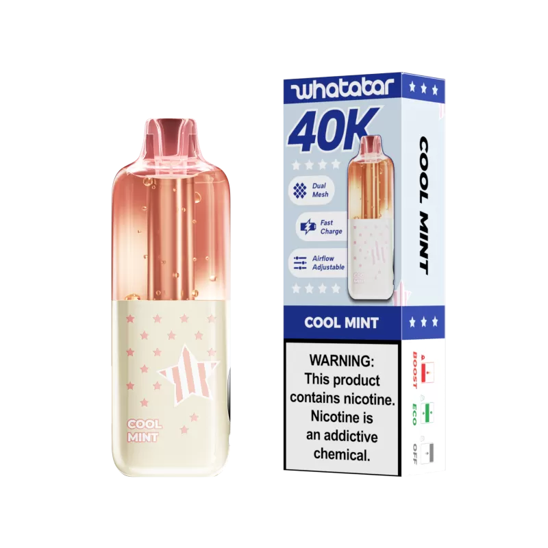 whatabar linko 40K Puff Disposable Device - 40,000 Puffs - Miami Mint - Image 3