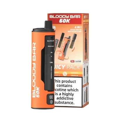 Bloody Bar 60K Prefilled Pod Kit Juicy Pack - Nicotine Strength#20mg (9624F0)