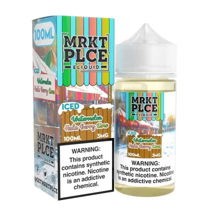 MRKTPLCE - ICED Watermelon Hula Berry Lime - 100ML E-Liquid - 6MG