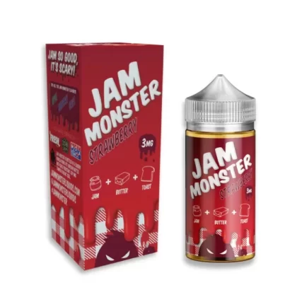 Strawberry by Jam Monster – 100 ML
