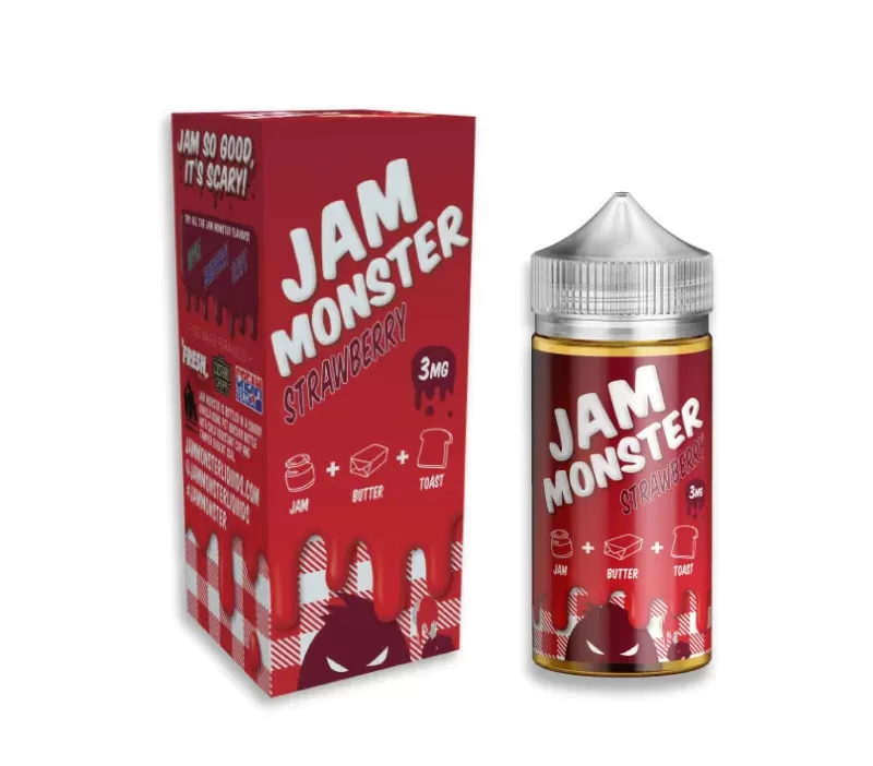 Strawberry by Jam Monster – 100 ML