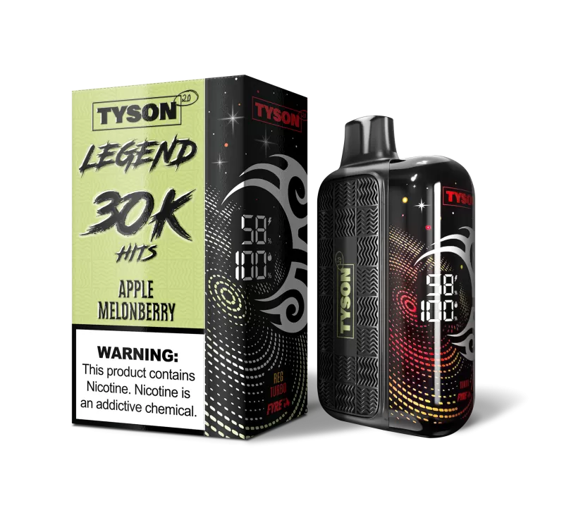Tyson 2.0 "LEGEND" 30K Disposable Device – 30,000 Puffs - Frozen Grape - Image 2