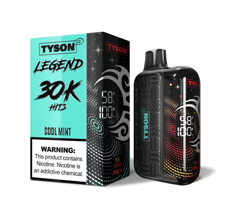 Tyson 2.0 "LEGEND" 30K Disposable Device – 30,000 Puffs - Frozen Grape - Image 3