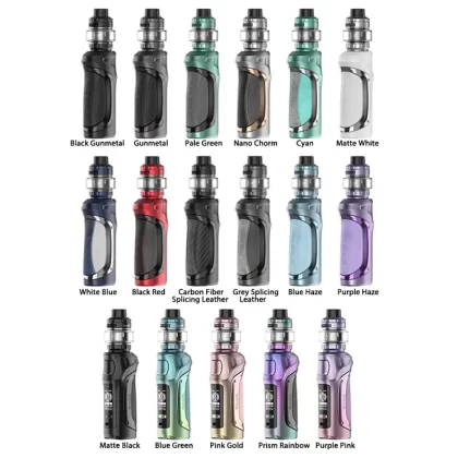 SMOK MAG Solo 100W Box Mod Kit - White Blue