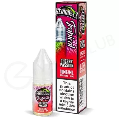 Cherry Passion Nic Salt E-Liquid by Seriously Tropical - Ecigpremium