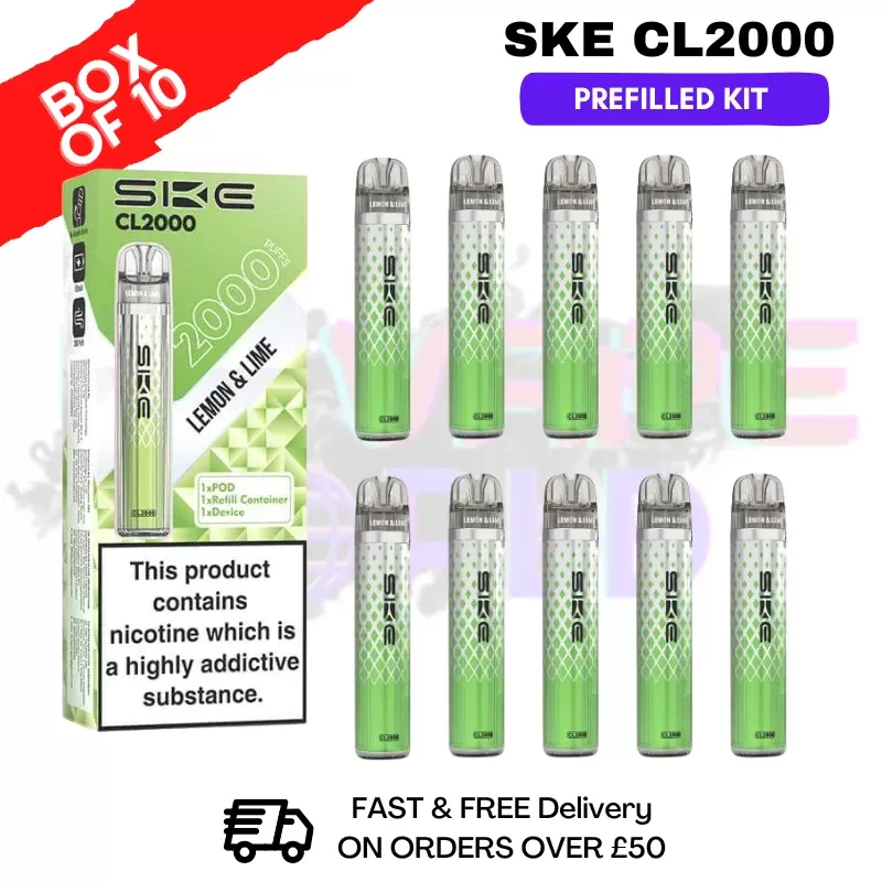 Lemon Lime SKE CL2000 Kits Box Of 10 – £39.99