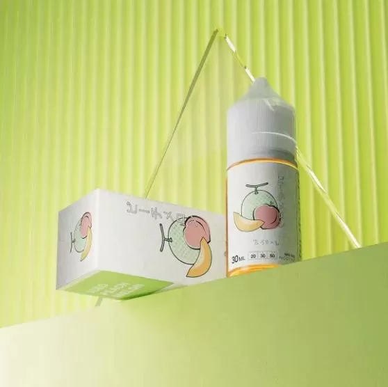 Tokyo Iced Peach Melon Saltnic 30ml - Image 2