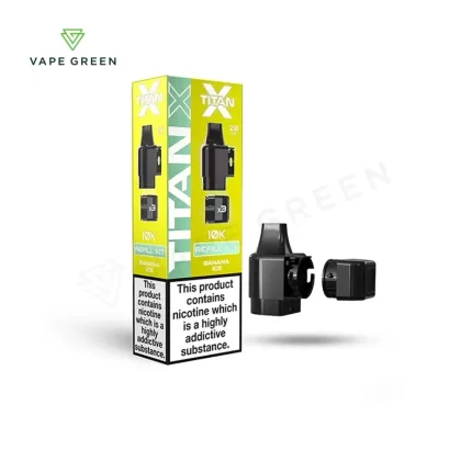 Banana Ice Prefilled Pod Refill Kit by Titan X