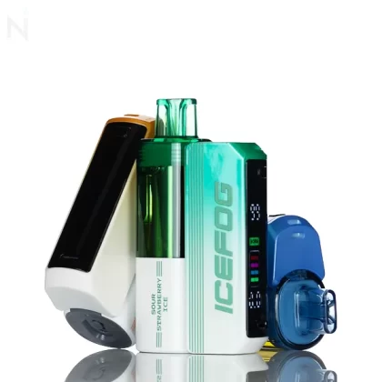 IceFog 40K Switch Pro Disposable Vape Full Kit - Foger Compatible - Grape Ice