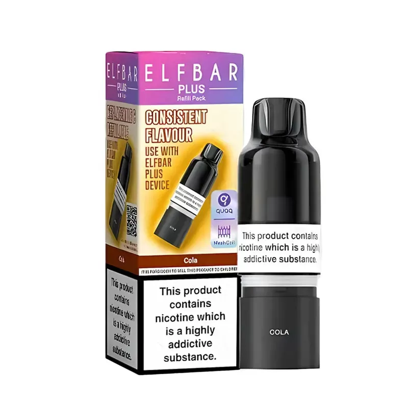 Elf Bar Plus Refill Pods - Strawberry Raspberry Cherry Ice - Image 3