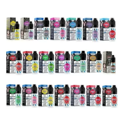 Dinner Lady E-Liquid Nic Salts - 10 Pack - Ice Menthol / 10mg