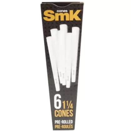 SMK Gold Pre Rolled Cones - Size#1 1/4 (6 Pack)>King (3 Pack)