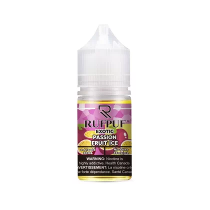 RUFPUF (Exotic Series)—Passion Fruit Ice—(20/35/50)mg - Vape Product, Vape Product