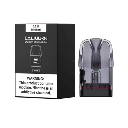 UWELL CALIBURN G3 REPLACEMENT PODS - RESISTANCE#0.4 OHM>0.6 OHM>0.9 OHM