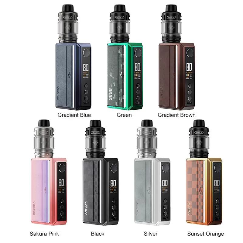 Voopoo Drag 5 177W Box Mod Kit - Gradient Brown - Image 2