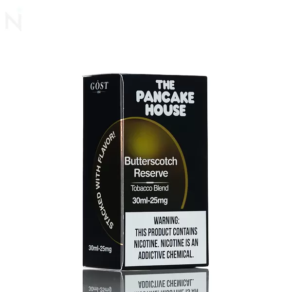 Pancake House Salt Nic - Butterscotch Reserve - 30ml - Image 3