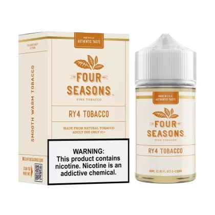 FOUR SEASONS - RY4 Tobacco - 60ML E-Liquid