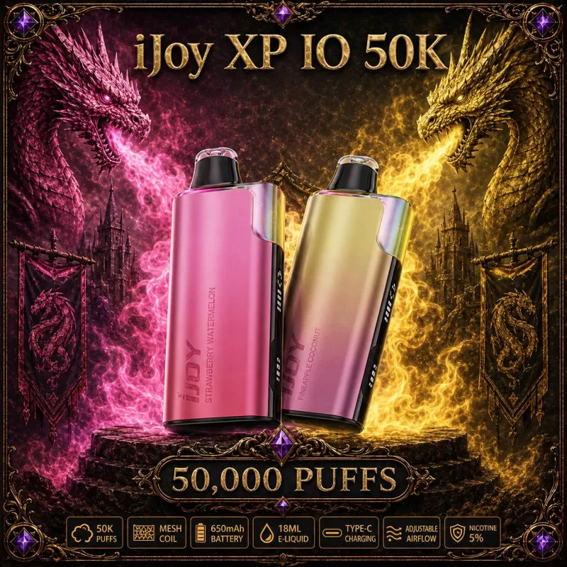iJoy XP IO 50K - Juicy Peach Ice - Vapeciga