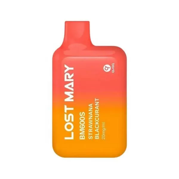 Lost Mary BM600S Strawnana Blackcurrant Disposable Vape
