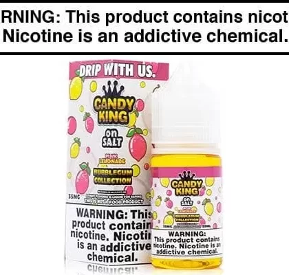 PINK LEMONADE BY DRIP MORE BUBBLEGUM SALT 30ML - Vapejuice