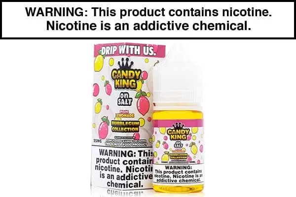 PINK LEMONADE BY DRIP MORE BUBBLEGUM SALT 30ML - Vapejuice