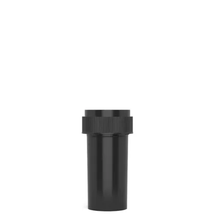 Child Resistant | Black Reversible Cap Vials | 13dr – 2g – 275 Count - Ejuicewarehouse
