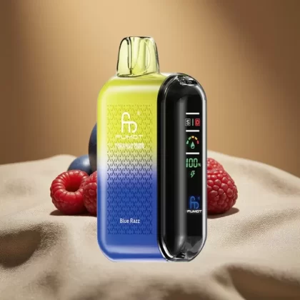 Fumot Tornado 20000 Puffs Dual Mesh 20ml Disposable Vape Blue Razz