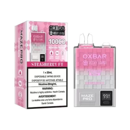 Oxbar Maze Pro – Strawberry FT – 10000 Puffs