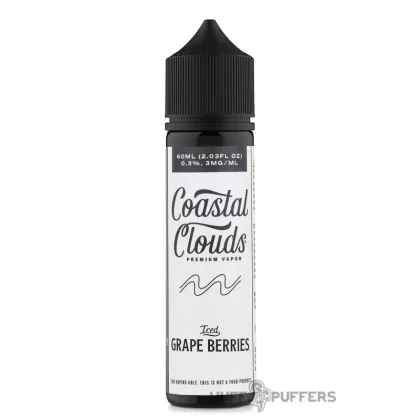 Coastal Clouds – Iced Grape Berries 60mL - Vape Product, Vape Product