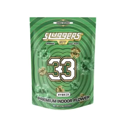 Sluggers Premium Flower Bag 3.5g - variants#33 (Hybrid)>Bubble Bath (Indica)>Euphoria (Sativa)>Rainbow Road (Sativa)>Runtz (Hybrid)>Uforeoz (Hybrid)