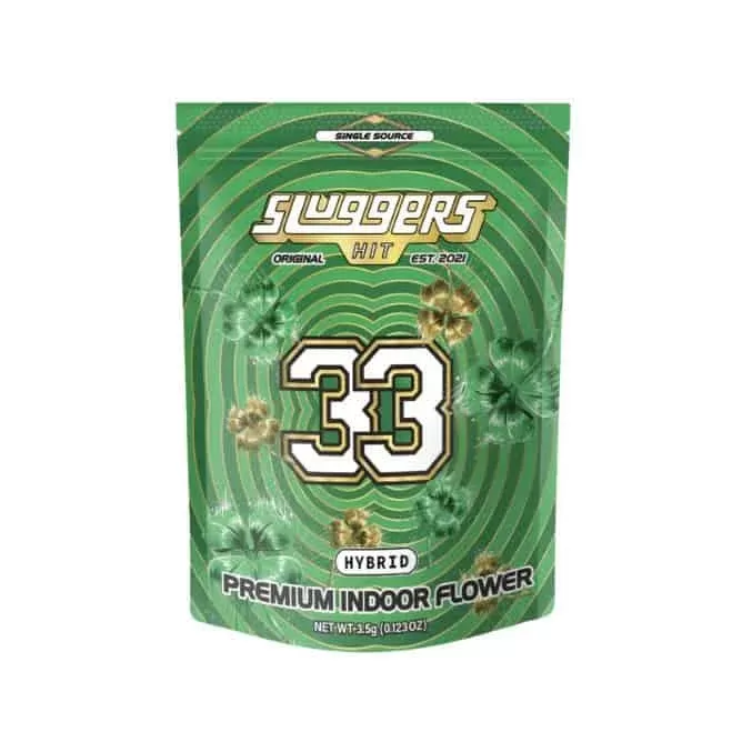 Sluggers Premium Flower Bag 3.5g - variants#33 (Hybrid)>Bubble Bath (Indica)>Euphoria (Sativa)>Rainbow Road (Sativa)>Runtz (Hybrid)>Uforeoz (Hybrid)