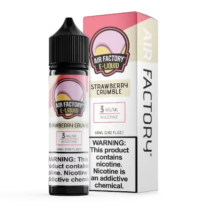 Strawberry Crumble – Air Factory E-Liquids – 60mL