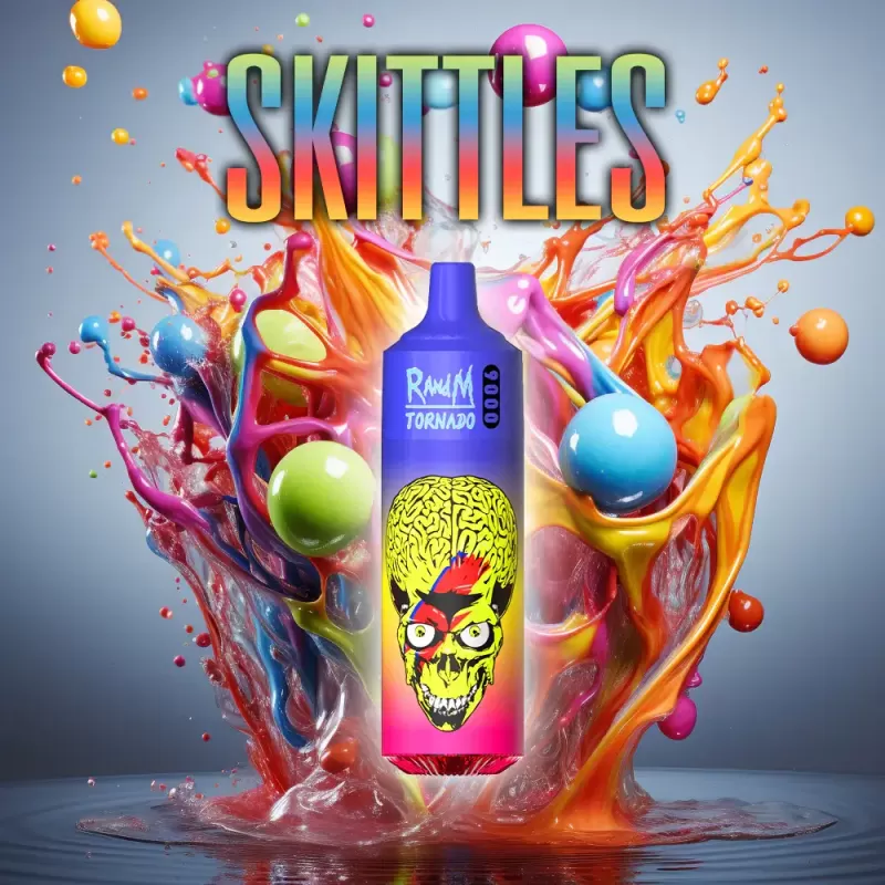 FUMOT Skittles RandM Tornado 9000 Bar R and M Pack Of 10 Vape Pen kaufen deutschland