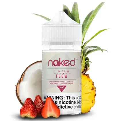 Naked 100 Lava Flow E-juice 60ml - nicotine avail#3mg>6mg>0mg>12mg (809030)