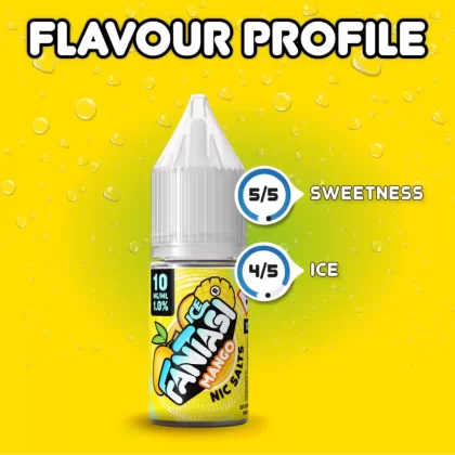 Mango Ice (Ice) Fantasi Nic Salt E-Liquid 50/50VG – 10ml – TPD - Vapestorm Co