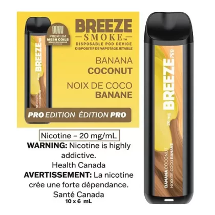Breeze Pro Banana Coconut Disposable Vape Pen