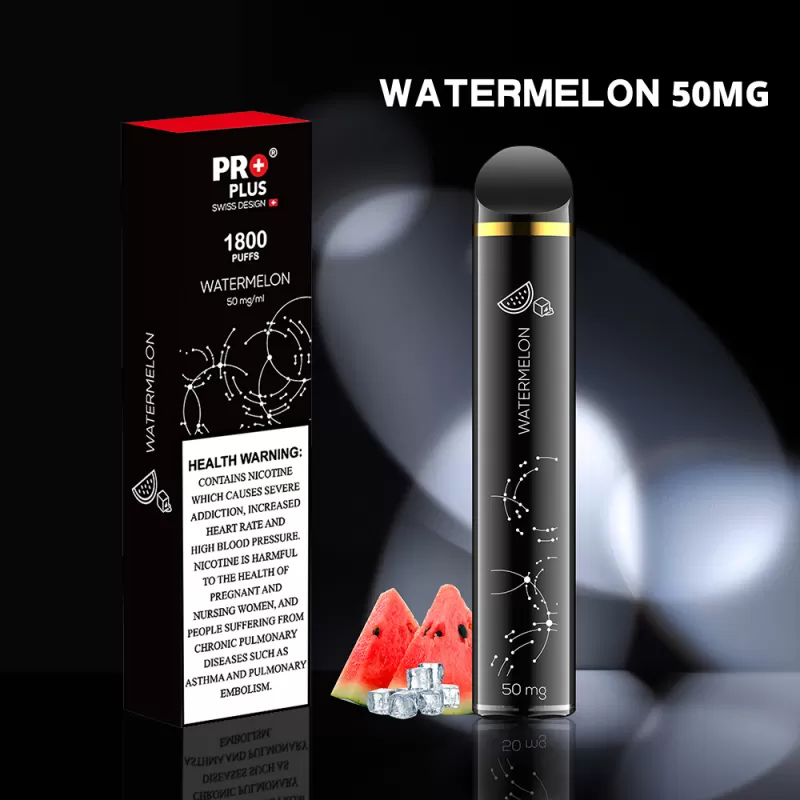 Pro Plus - Swiss Design 1800 Puffs Disposable Vape - 50 mg / Grape - Image 2