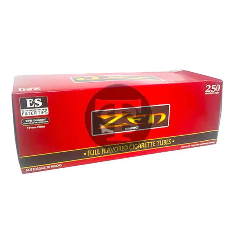 Zen Filter Tubes King Size Full Flavor 1 Carton of 250