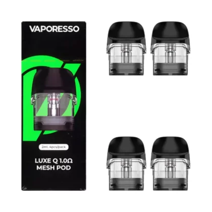 Vaporesso LUXE Q Replacement Pod - 0.6 Ohms, 0.8 Ohms; Single, Pack of 2