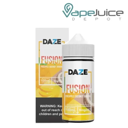 Pineapple Coconut Banana 7 Daze Fusion 100ml - Vape Product; Vape Product, Vape Product