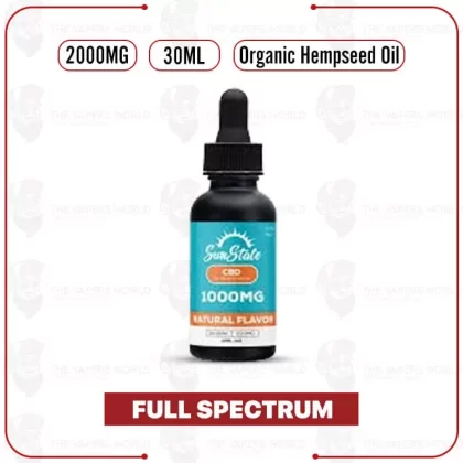 Sun State Hemp Full Spectrum CBD Hempseed Oil 2000MG