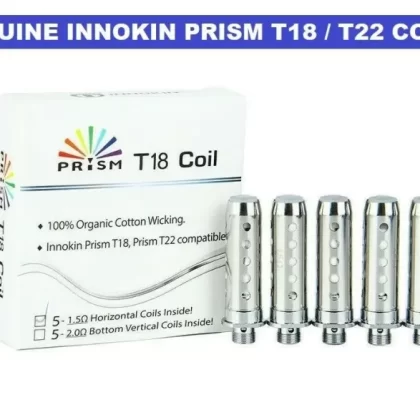 5x Coils Origina Innokin Endura T18 / T22 Replacement Coil For Prism Tank