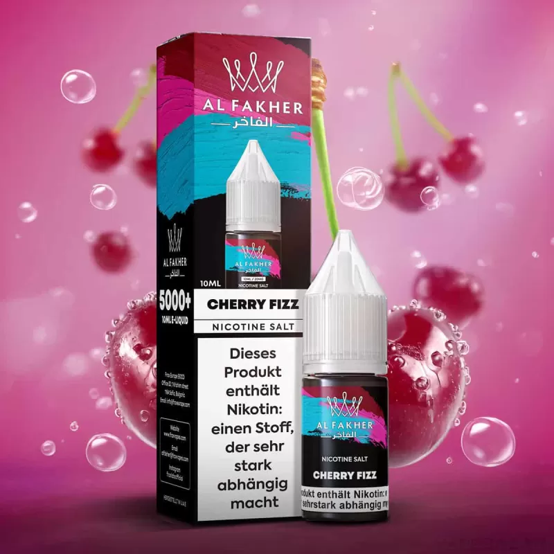 Al Fakher Liquid – Cherry Fizz - Vapebazar