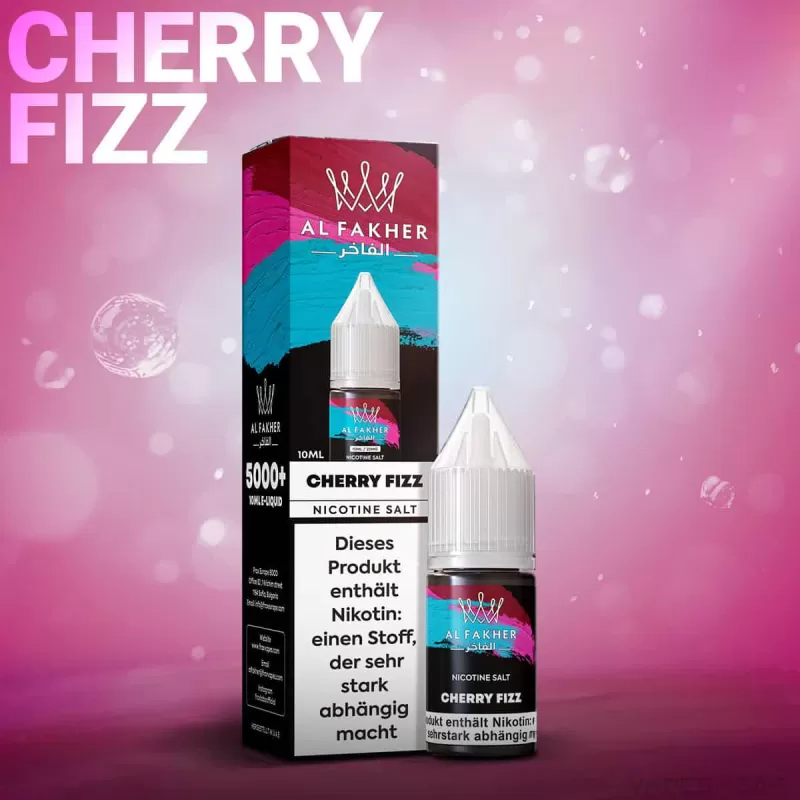 Al Fakher Liquid – Cherry Fizz - Vapebazar - Image 2