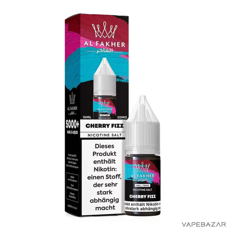 Al Fakher Liquid – Cherry Fizz - Vapebazar - Image 3
