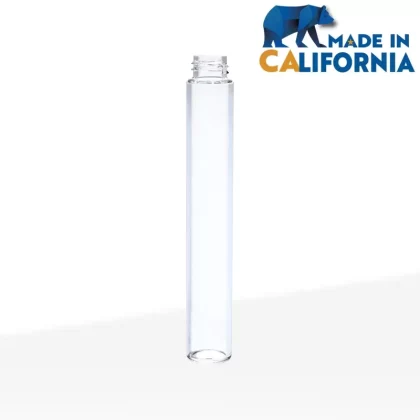 American Glass Vial | Joint Tube 15/425 Thread | 95mm – Clear – 495 Count