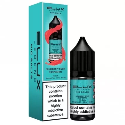 ELUX Blueberry Sour Raspberry Nic Salt E Liquid – Legend Series (10ml)