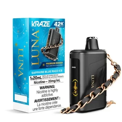 Kraze Luna – Sapphire Blue Razz Ice