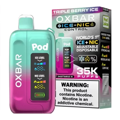 Triple Berry Ice – Pod Juice X Oxbar Ice-Nic 35K