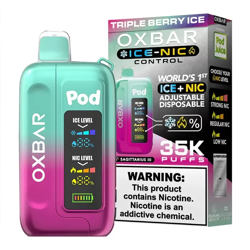 Triple Berry Ice – Pod Juice X Oxbar Ice-Nic 35K
